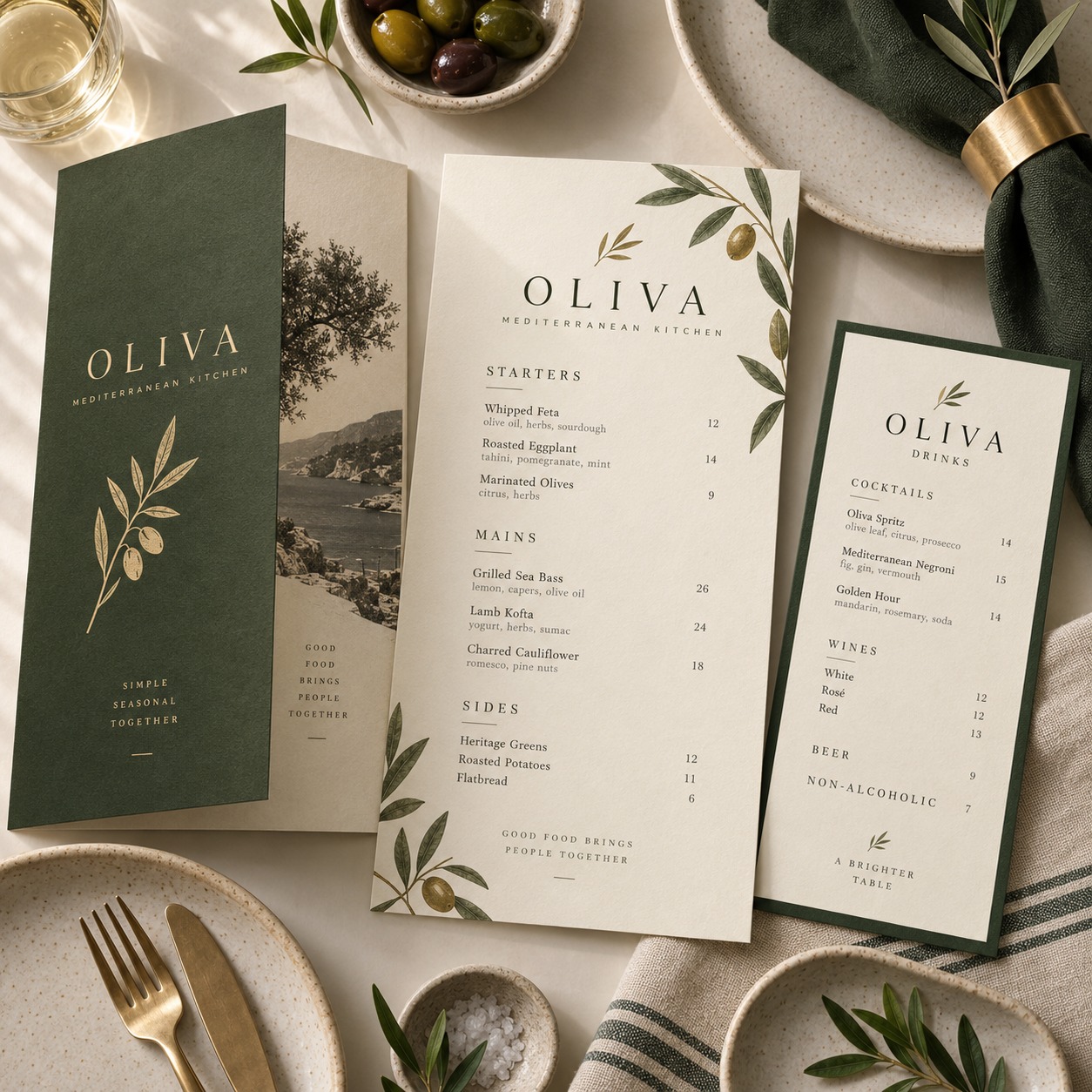 Menus
